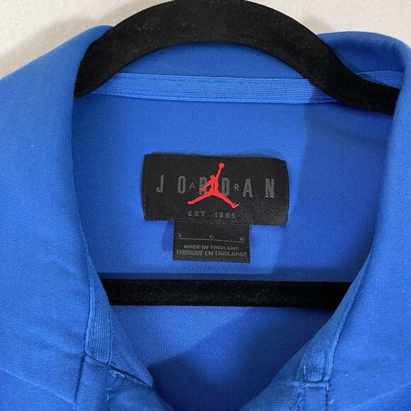 Jordan Air UCLA Bruins Polo Shirt Large Dri Fit On Field Lightweight NCAA - Picture 3 of 9